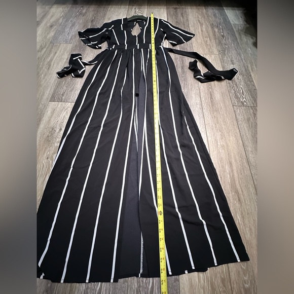🛍️ Houte monde Black Romper with maxi skirt   size S - Picture 7 of 15
